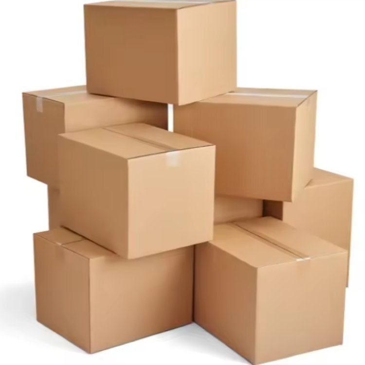 China Top Manufacturers Medium Size Export Packaging Box Heavy Duty Brown Cardboard Thick 5-ply Corrugated Carton Shipping Box